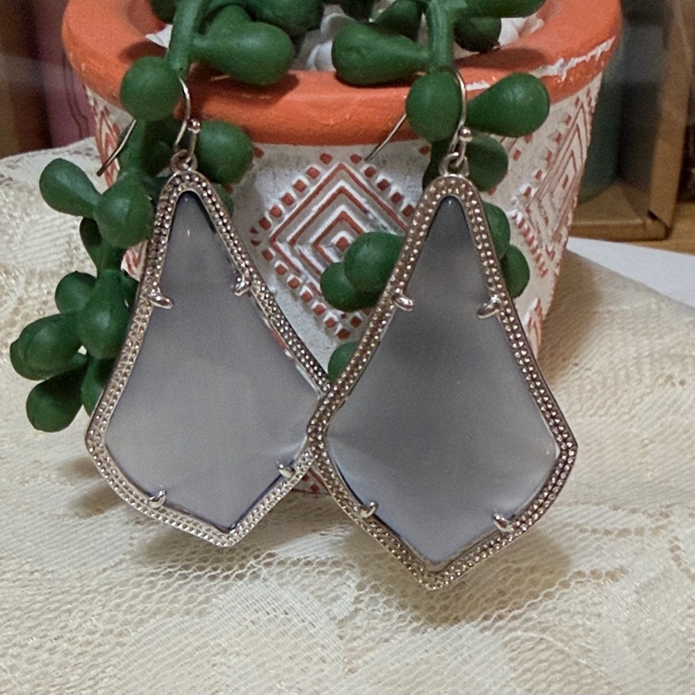 🐈‍⬛🐈‍⬛🐈‍⬛BOGOHO🐈‍⬛🐈‍⬛🐈‍⬛Kendra Scott Sikver Alex Cats EyeEarrings